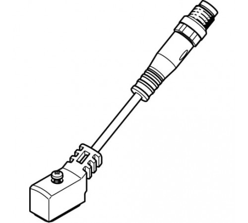 Соединительный кабель Festo NEBV-Z4WA2L-P-E-0.5-N-M8G3-S1