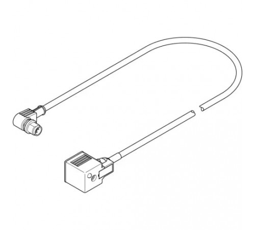Соединительный кабель Festo NEBV-A1W3-K-0.3-N-M12W3