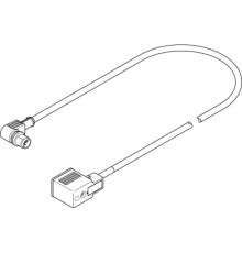Соединительный кабель Festo NEBV-B2W3-K-0.3-N-M12W3