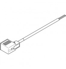 Соединительный кабель Festo NEBV-B2W3-K-0.6-N-LE3