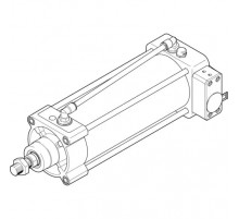 Линейный привод Festo DFPI-100-ND2P-C1V-NB3P-A