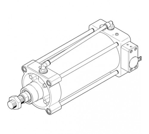 Линейный привод Festo DFPI-125-ND2P-C1V-NB3P-A