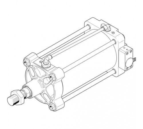 Линейный привод Festo DFPI-160-ND2P-C1V-NB3P-A