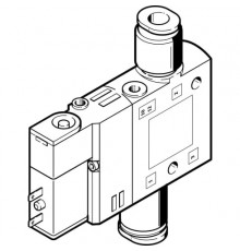 Распределитель с электромагнитным управлением Festo CPE10-M1BH-3GL-QS-4