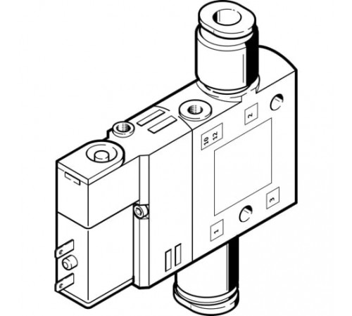Распределитель с электромагнитным управлением Festo CPE10-M1BH-3GL-QS-4