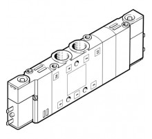 Распределитель с электромагнитным управлением Festo CPE14-M1BH-5/3BS-1/8