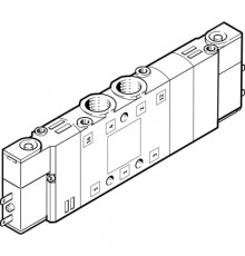 Распределитель с электромагнитным управлением Festo CPE14-M1BH-5/3B-1/8