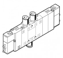 Распределитель с электромагнитным управлением Festo CPE14-M1BH-5/3G-QS-6