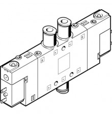 Распределитель с электромагнитным управлением Festo CPE14-M1BH-5J-QS-6