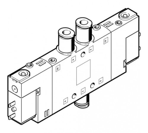 Распределитель с электромагнитным управлением Festo CPE14-M1BH-5J-QS-6