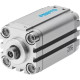 Компактный пневмоцилиндр Festo ADVU-100-P-A-S1