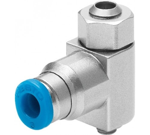 Дроссель с обратным клапаном Festo GRLA-M5-QS-4-LF-C