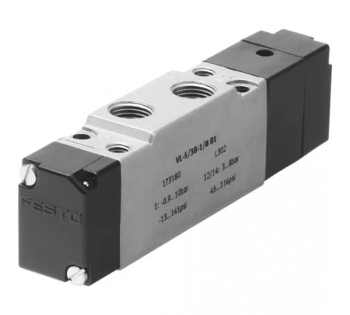 Распределитель с пневматическим управлением Festo VL-5/3B-1/8-B1