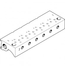 Плита для блочного монтажа Festo MHA1-P10-2-M3