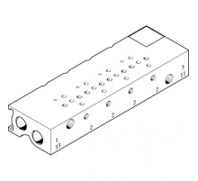 Плита для блочного монтажа Festo MHA1-PR8-3-M3-PI-PCB