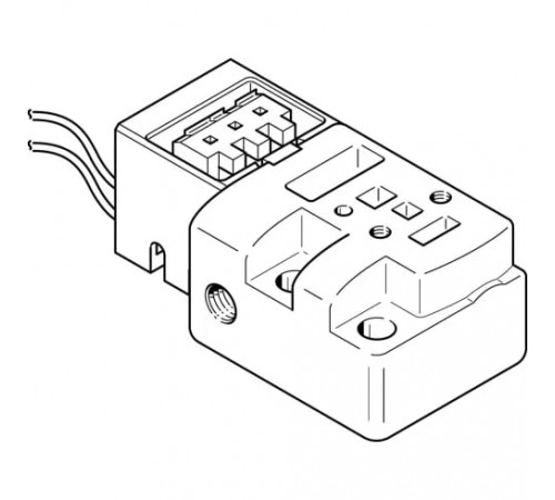 Индивидуальная монтажная плита Festo MHP1-AS-2-M3-PI