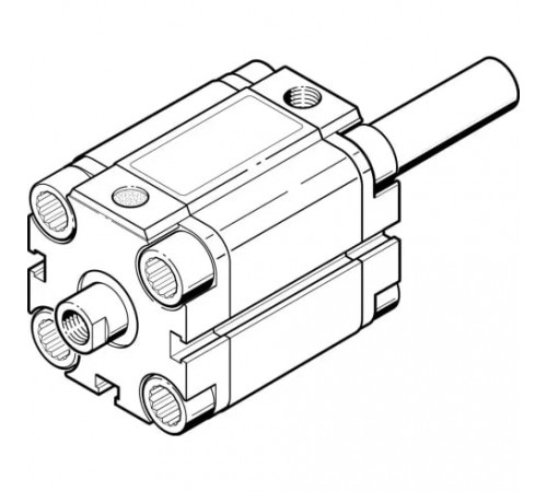Компактный пневмоцилиндр Festo AEVU-16-P-A-S26
