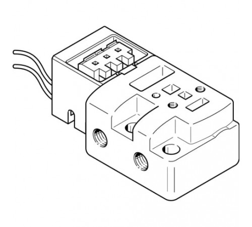 Индивидуальная монтажная плита Festo MHP1-AS-3-M3-PI
