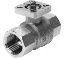 Шаровой кран Festo VAPB-1 1/4-F-40-F04 05 Ру40 Ду32 (PN40 DN32)