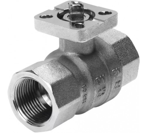 Шаровой кран Festo VAPB-1 1/2-F-25-F04 05 Ру25 Ду40 (PN25 DN40)