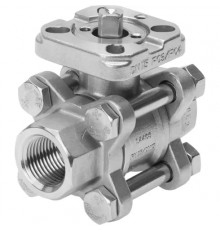 Шаровой кран Festo VZBA-1-GG-63-T-22-F0405-V4V4T Ру63 Ду25 (PN63 DN25)