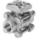 Шаровой кран Festo VZBA-1/2-GG-63-T-22-F0304-V4V4T Ру63 Ду15 (PN63 DN15)