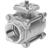 Шаровой кран Festo VZBA-21/2-GG-63-T-22-F0710-V4V4T Ру63 Ду65 (PN63 DN65)