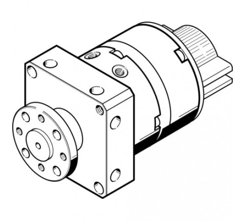 Неполноповоротный привод Festo DSM-8-180-P-A-FF-FW