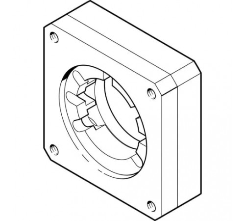 Фланец электродвигателя Festo EAMF-A-44A/B-60G