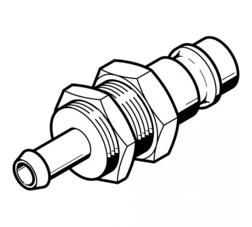 Соединительный фитинг Festo KS2-CN-4-S