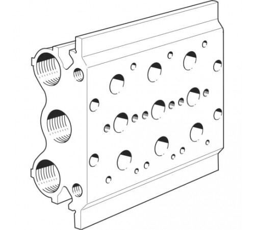 Плита для блочного монтажа Festo PRS-3/8-3-B
