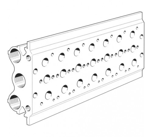 Плита для блочного монтажа Festo PRS-1/8-7-BB