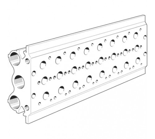 Плита для блочного монтажа Festo PRS-3/8-8-B