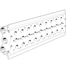 Плита для блочного монтажа Festo PRS-1/4-9-B