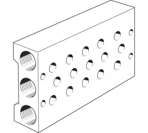 Плита для блочного монтажа Festo PRS-1/8-5-B