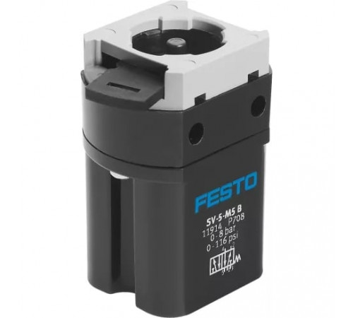 Распределитель для монтажа на лицевой панели Festo SV-5-M5-B
