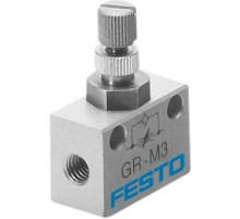 Дроссель с обратным клапаном Festo GR-M3