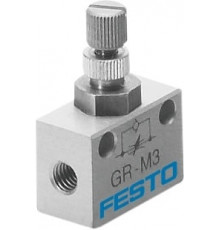 Дроссель с обратным клапаном Festo GR-M3
