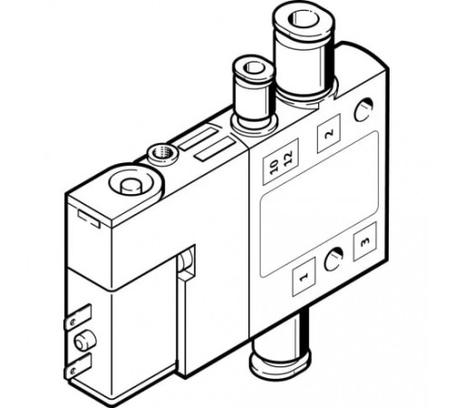 Распределитель с электромагнитным управлением Festo CPE10-M1BH-3OLS-QS-4