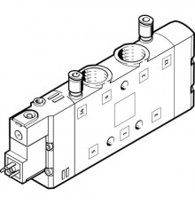 Распределитель с электромагнитным управлением Festo CPE24-M1H-5LS-3/8