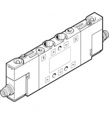 Распределитель с электромагнитным управлением Festo CPE10-M1CH-5J-M7