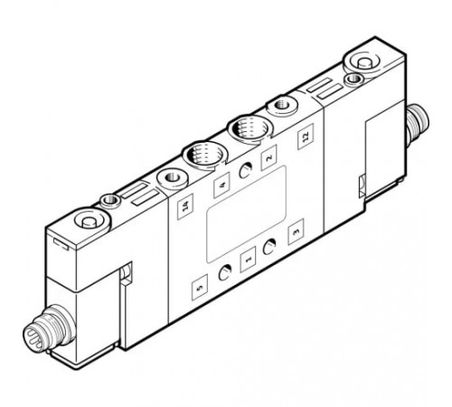 Распределитель с электромагнитным управлением Festo CPE10-M1CH-5J-M7