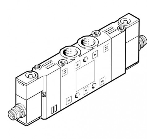 Распределитель с электромагнитным управлением Festo CPE14-M1CH-5JS-1/8