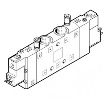 Распределитель с электромагнитным управлением Festo CPE24-M3H-5JS-3/8