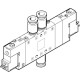 Распределитель с электромагнитным управлением Festo CPE18-M1H-5/3B-QS-10