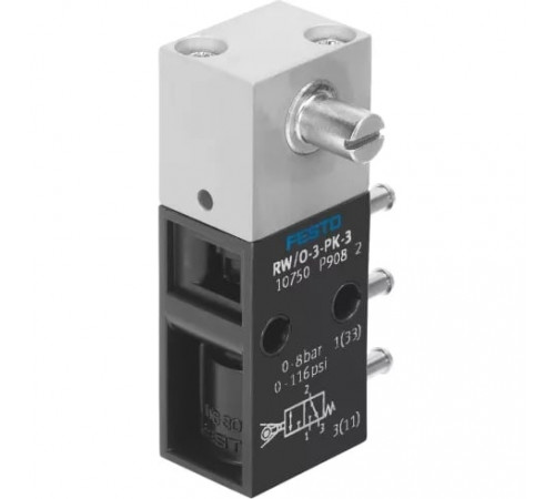 Распределитель с качающимся рычагом Festo RW/O-3-PK-3