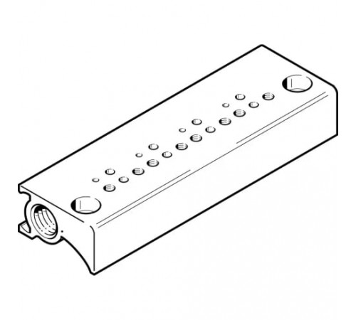 Плита для блочного монтажа Festo MHP1-P2-2