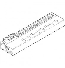 Плита для блочного монтажа Festo MHP1-PR6-3-PI-D9