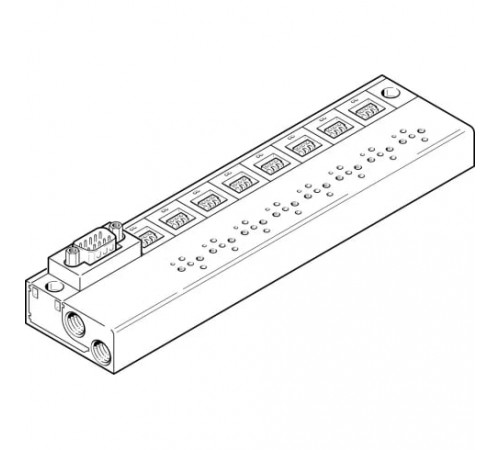 Плита для блочного монтажа Festo MHP1-PR6-3-PI-D9