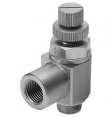 Дроссель с обратным клапаном Festo GRLA-1/4-RS-B